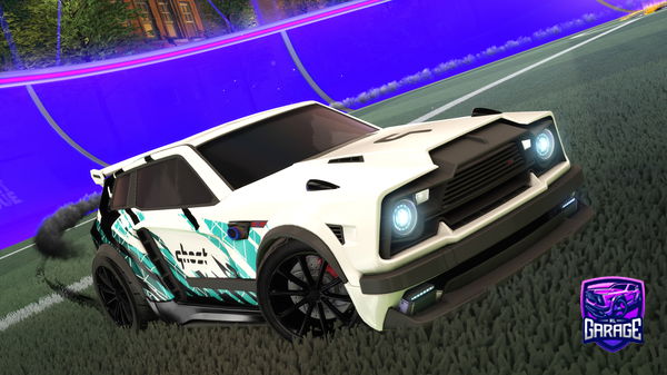 A Rocket League car design from Halo_Jyn