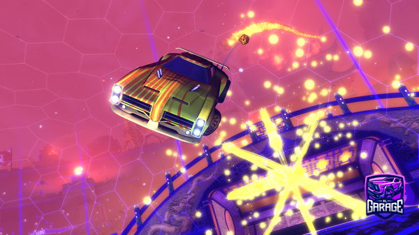 A Rocket League car design from Swat821