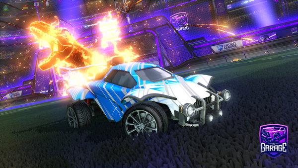 A Rocket League car design from Axel_42