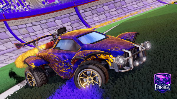 A Rocket League car design from iSatsuko-