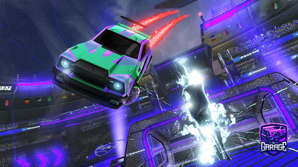 A Rocket League car design from Tixa27