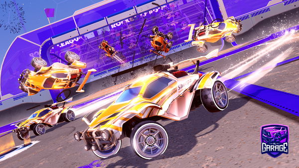 A Rocket League car design from satjre