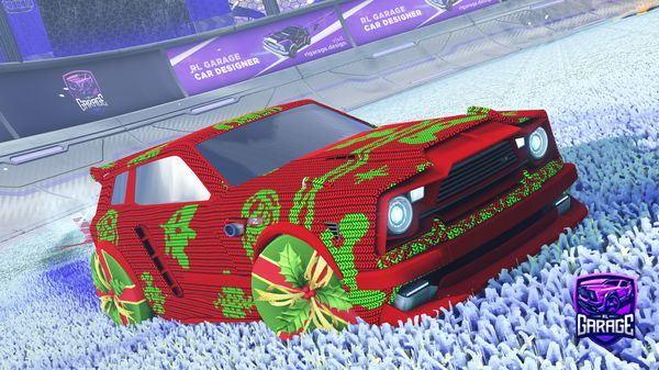 A Rocket League car design from sg19sg19