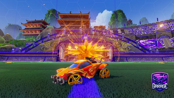 A Rocket League car design from JDGG77