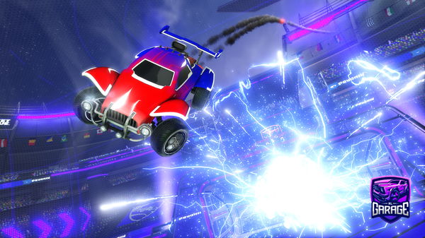 A Rocket League car design from ToritoFern