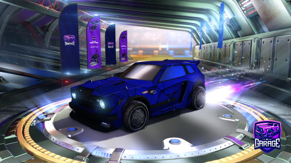 A Rocket League car design from Migalha19