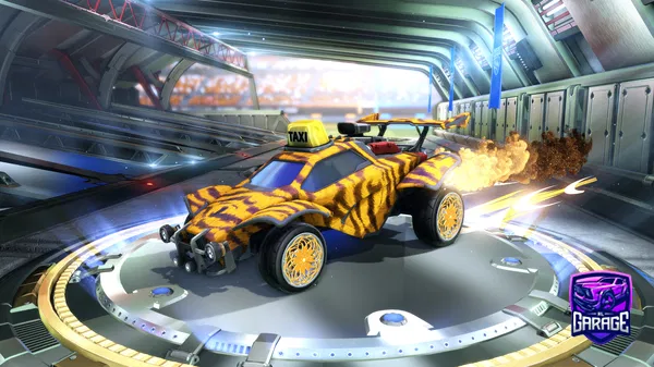 A Rocket League car design from GGBninga