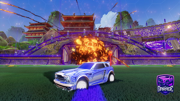 A Rocket League car design from doyoufeelspecial