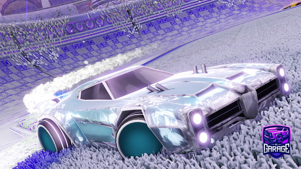 A Rocket League car design from HatariCine