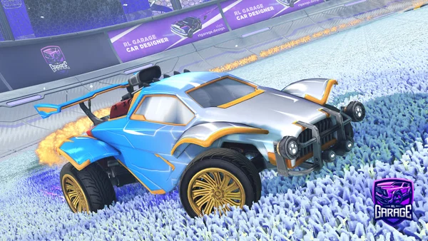 A Rocket League car design from jojo_f_le_pro