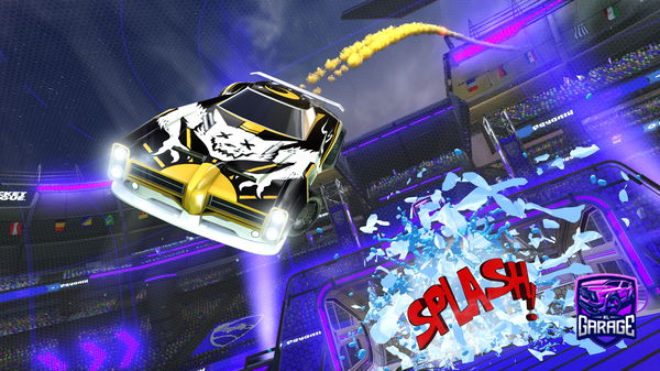 A Rocket League car design from SiryxRL16