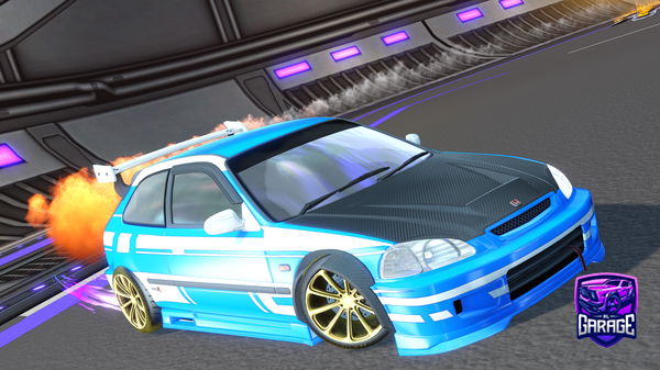 A Rocket League car design from X3VL4R