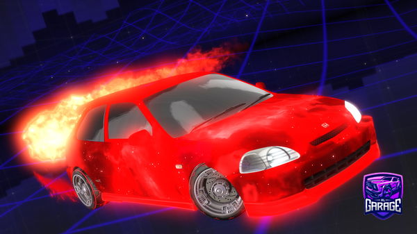 A Rocket League car design from PabloC097356