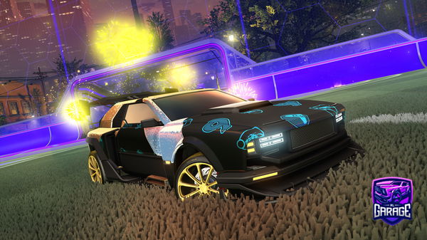 A Rocket League car design from SmartCatOffical