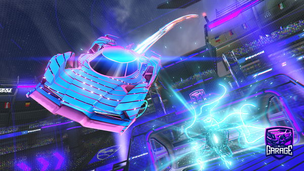 A Rocket League car design from P0W3RH0US3Mank