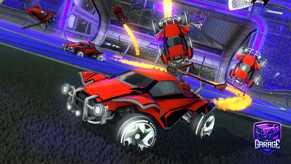 A Rocket League car design from Leonardblz
