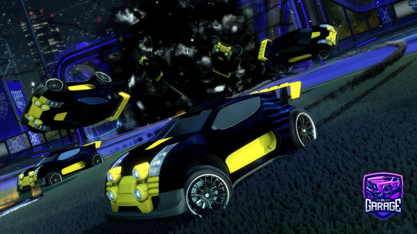 A Rocket League car design from Maybe7M