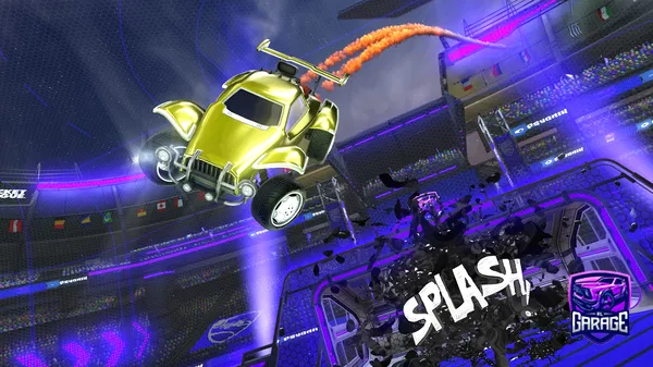 A Rocket League car design from Rocco201224