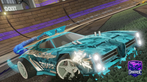 A Rocket League car design from Sytux132