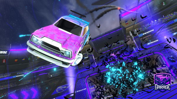 A Rocket League car design from Peanut10tottie