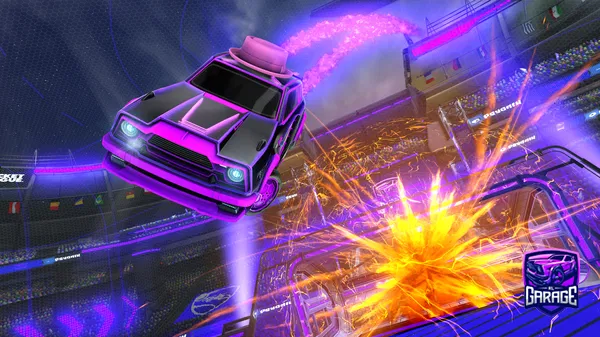 A Rocket League car design from Mxkby