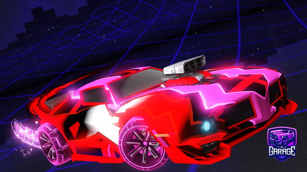 A Rocket League car design from irosario78