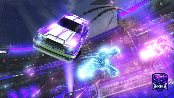A Rocket League car design from satoes