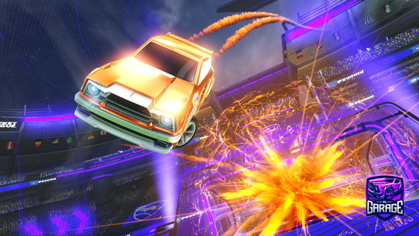 A Rocket League car design from LucoZXyd