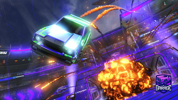 A Rocket League car design from dream4ik
