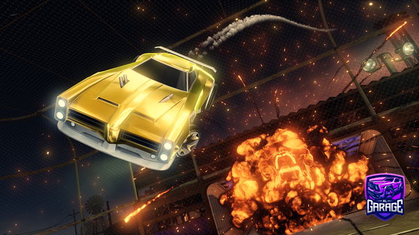 A Rocket League car design from slashcokeacola