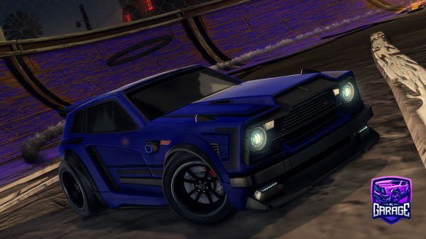 A Rocket League car design from nikolardii