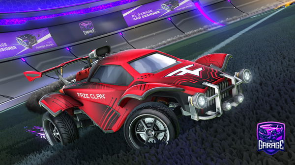 A Rocket League car design from Kekeluipa