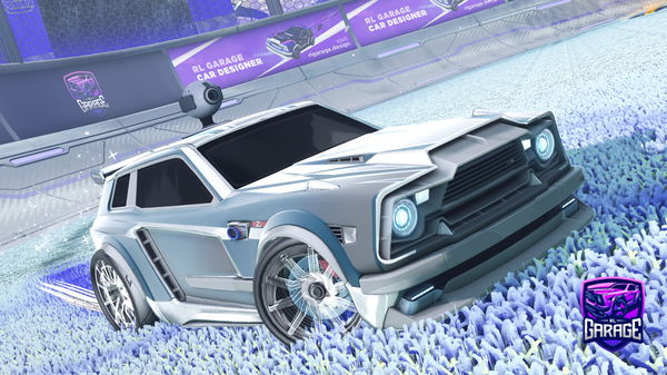 A Rocket League car design from abspielen