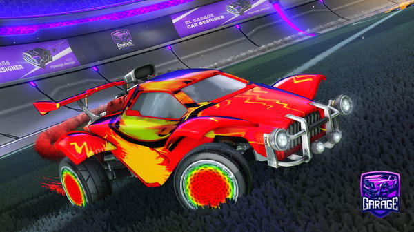 A Rocket League car design from quintintavious