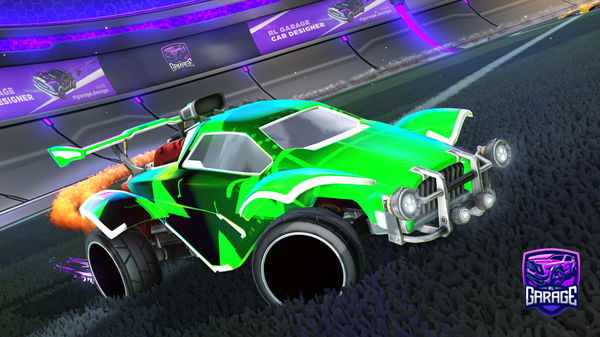 A Rocket League car design from Ksimo_