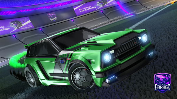 A Rocket League car design from DeepTerror42