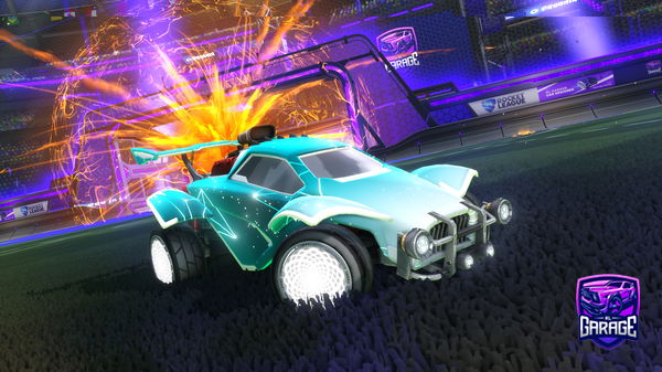 A Rocket League car design from Zombie_bark