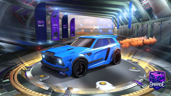 A Rocket League car design from seggarc