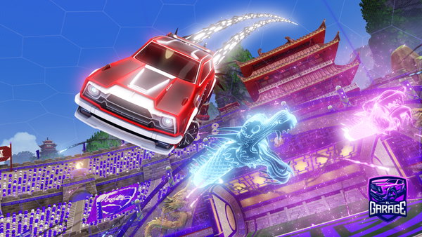 A Rocket League car design from Yacob828