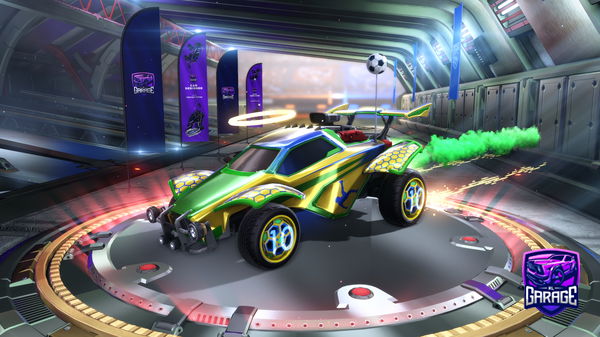 A Rocket League car design from MrCactus193