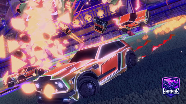 A Rocket League car design from nikofski