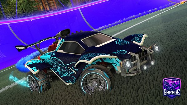 A Rocket League car design from OomBaLLas