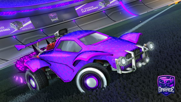 A Rocket League car design from Thatright