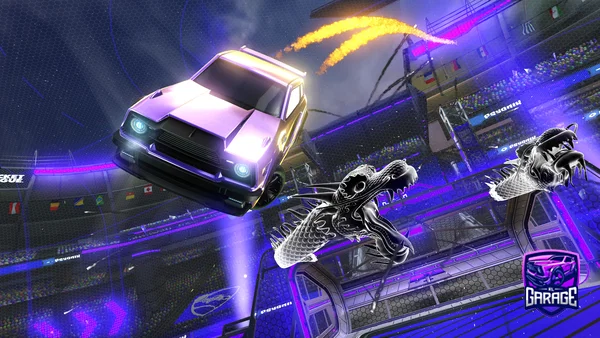 A Rocket League car design from AX0_RL