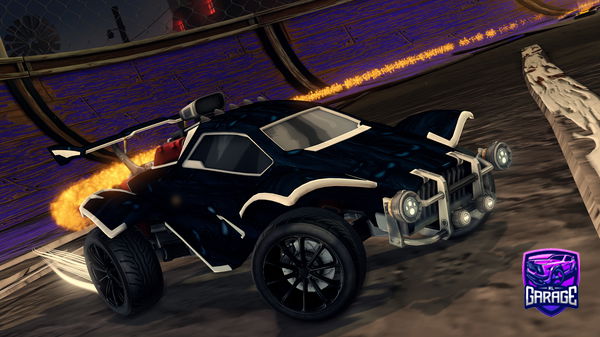 A Rocket League car design from Crazy_Cars