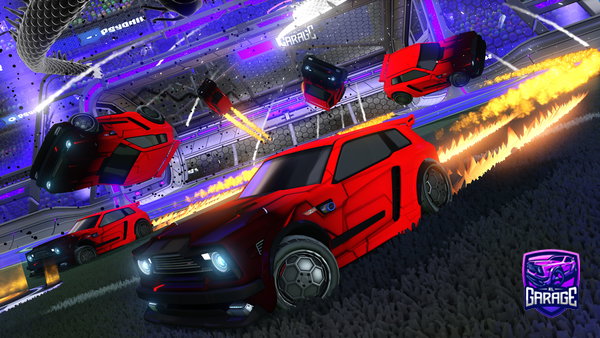 A Rocket League car design from substified