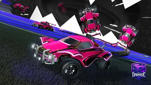A Rocket League car design from Splashbarnes