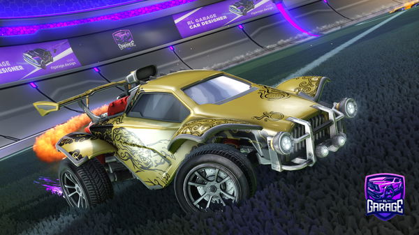 A Rocket League car design from ShootYT