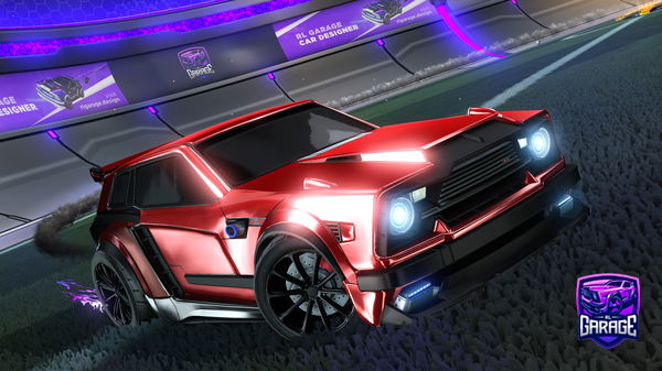 A Rocket League car design from Liffypup