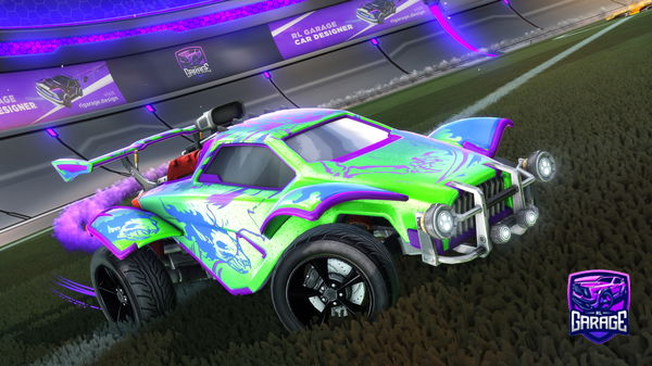 A Rocket League car design from LightningDstryr9
